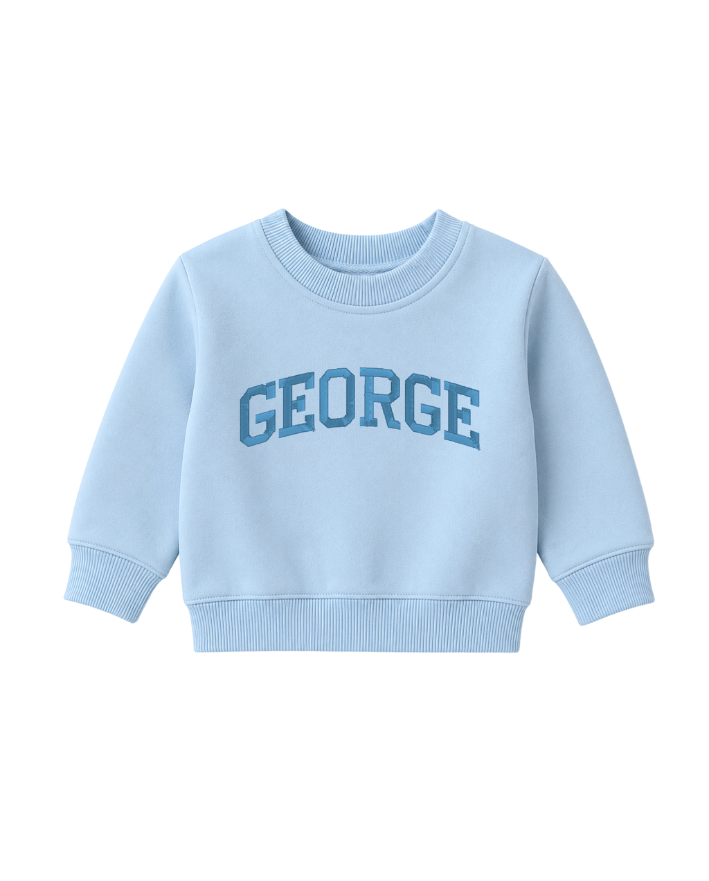 Custom Kids Two-Toned Crewneck