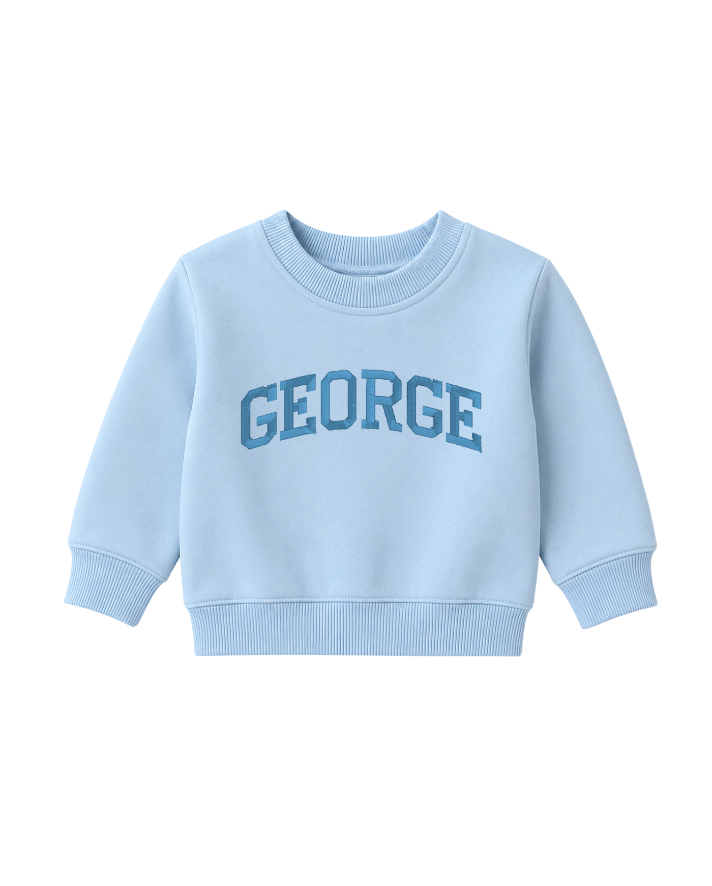 Custom Kids Two-Toned Crewneck