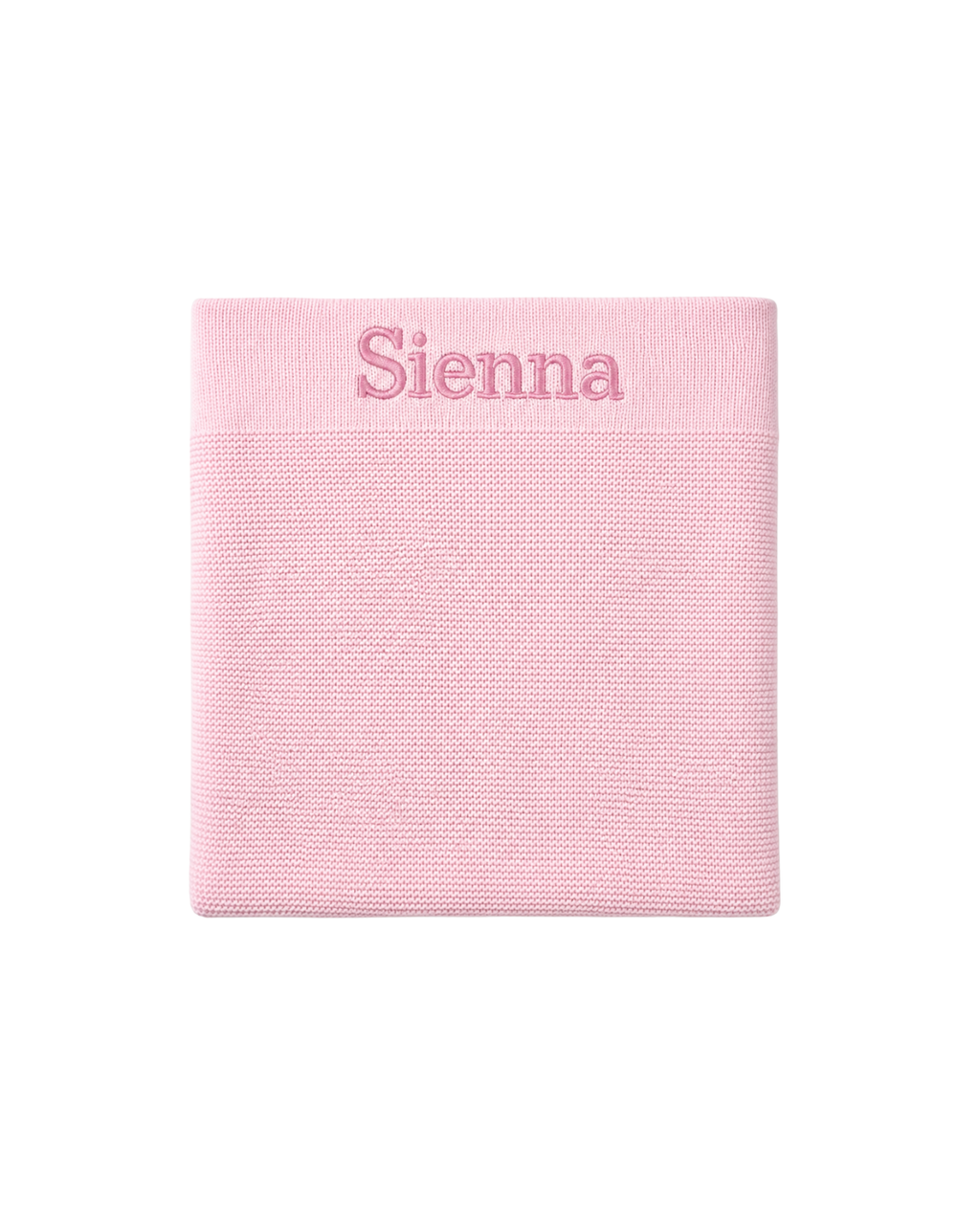 Custom Knit Baby Blanket