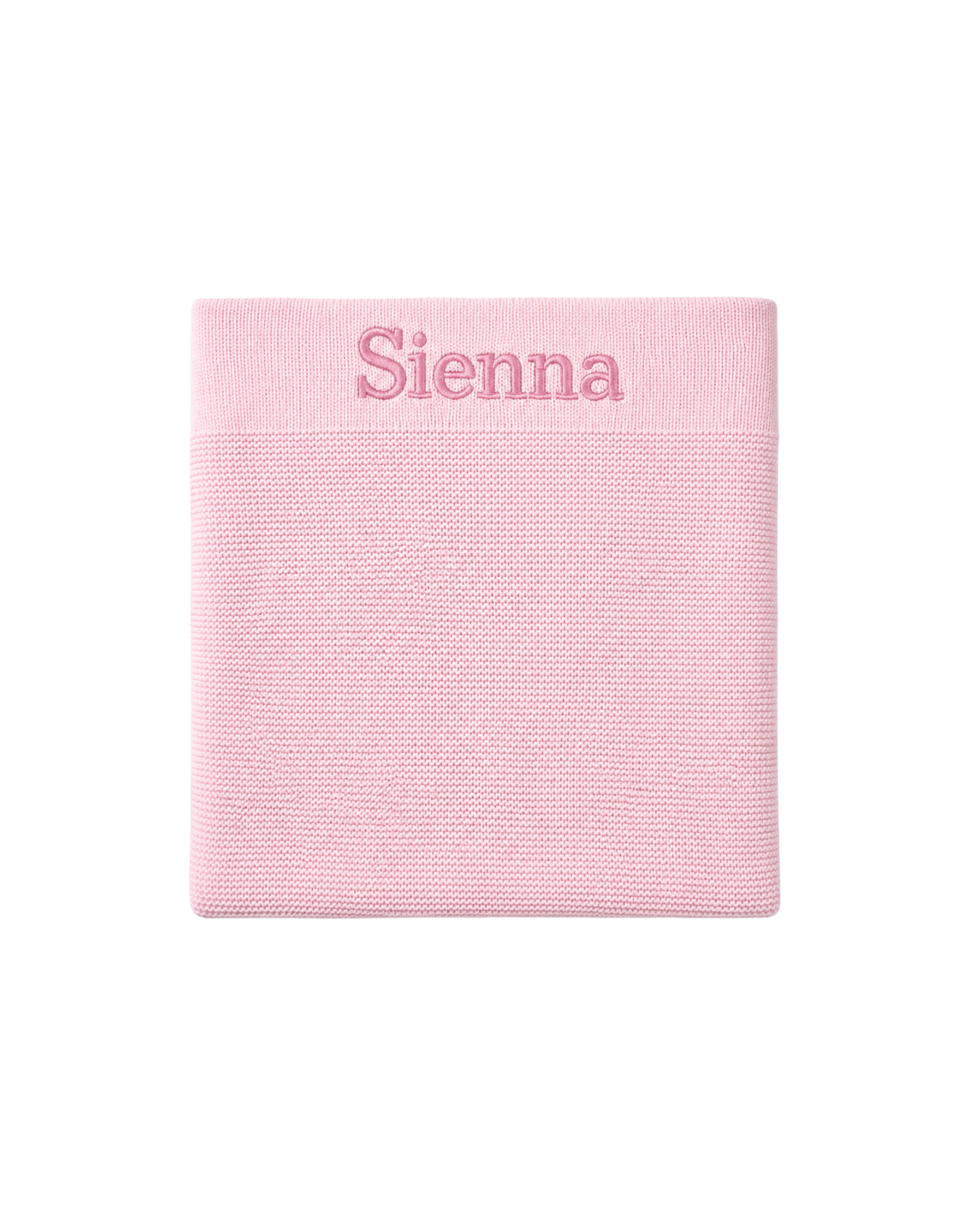 Custom Knit Baby Blanket