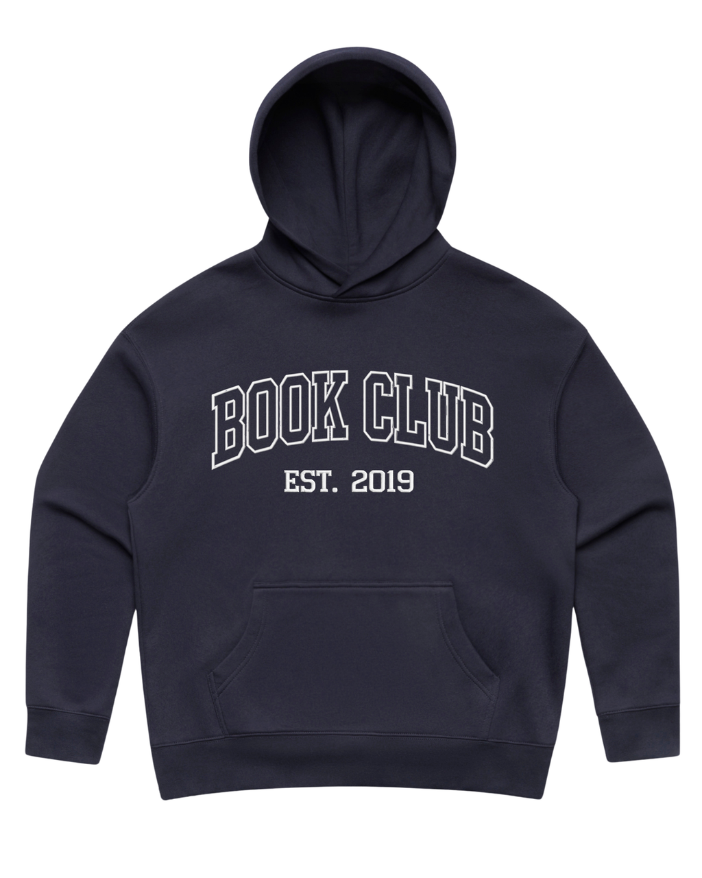 Custom Establish Date Book Club Hoodie