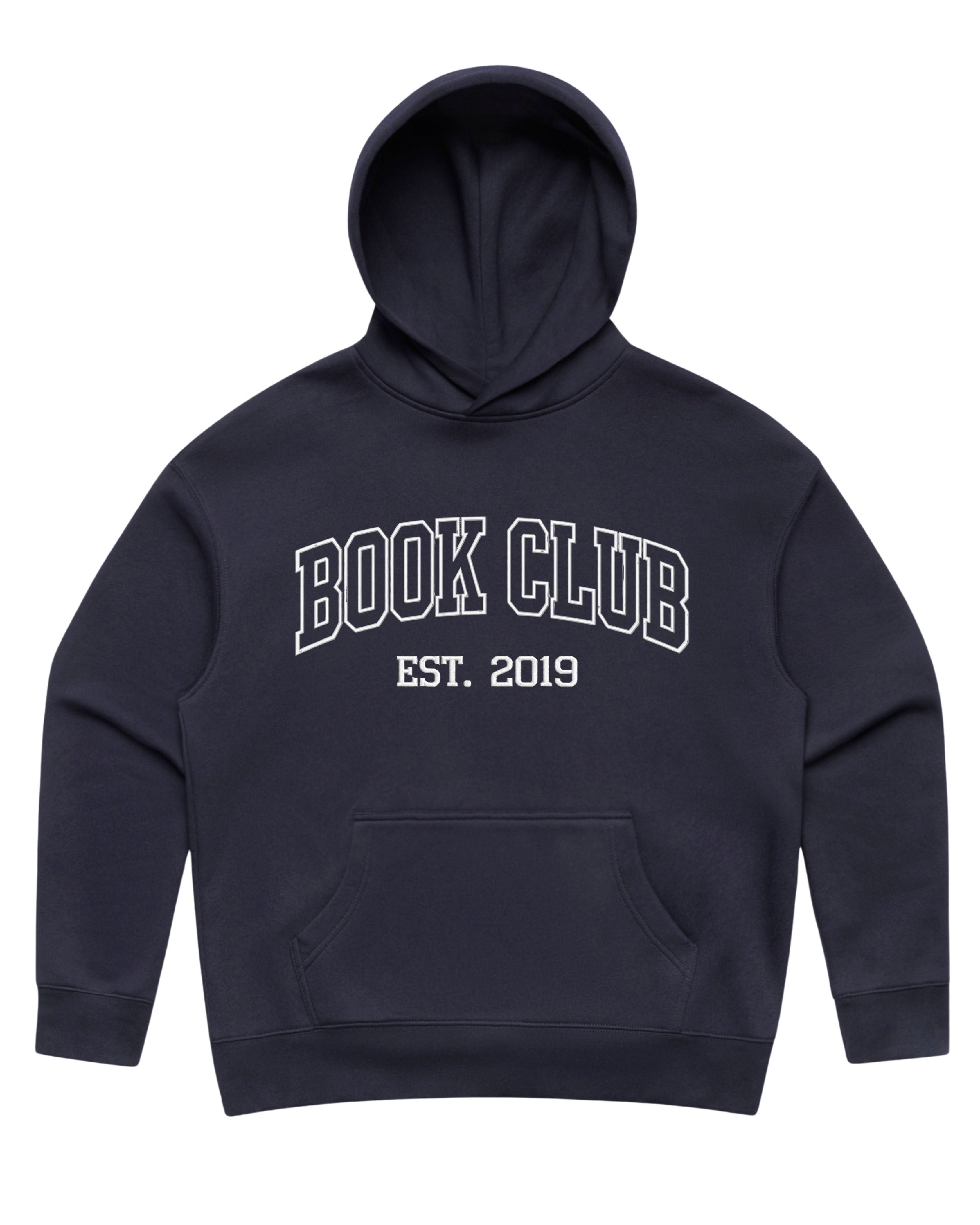 Custom Establish Date Book Club Hoodie