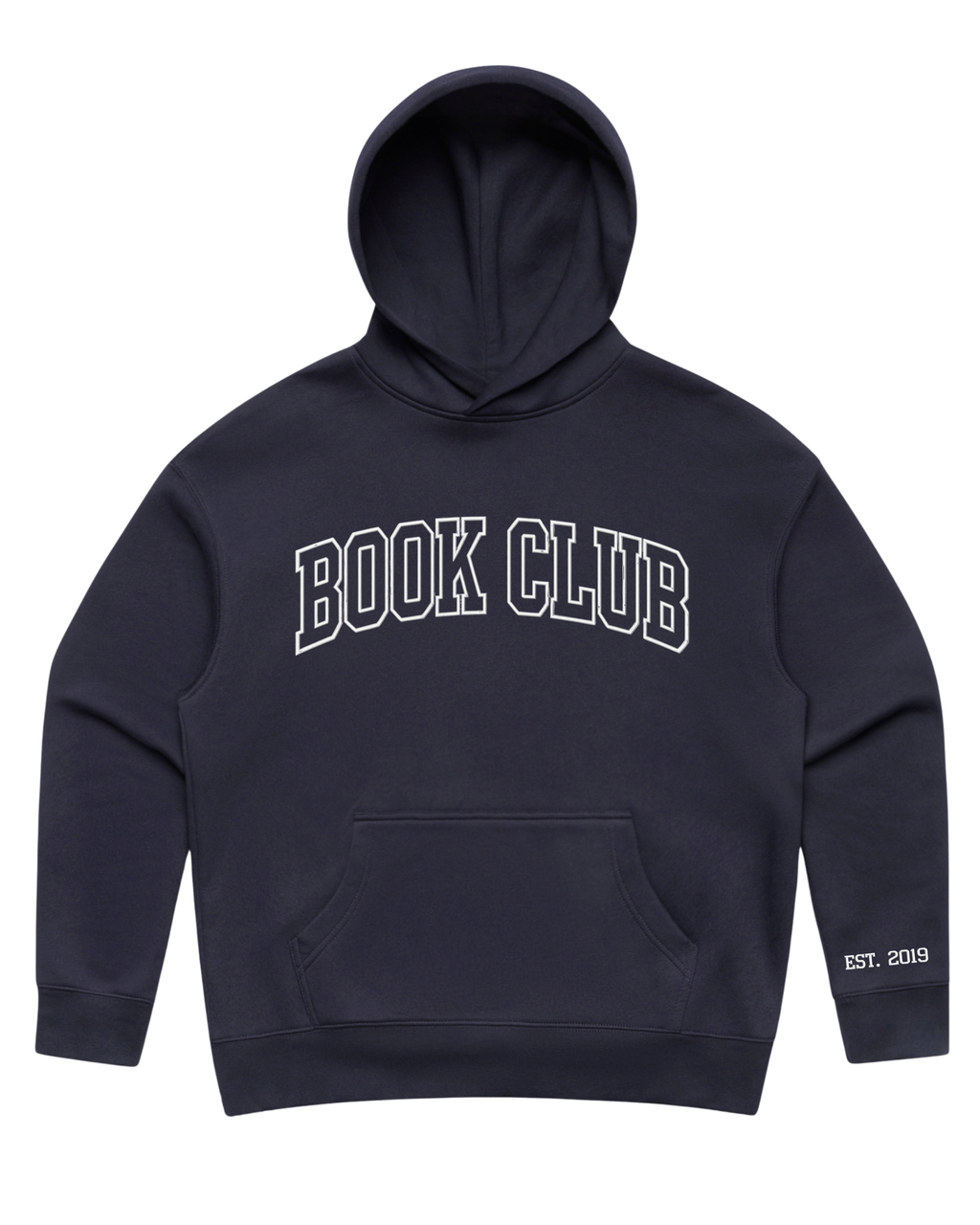 Custom Establish Date Book Club Hoodie