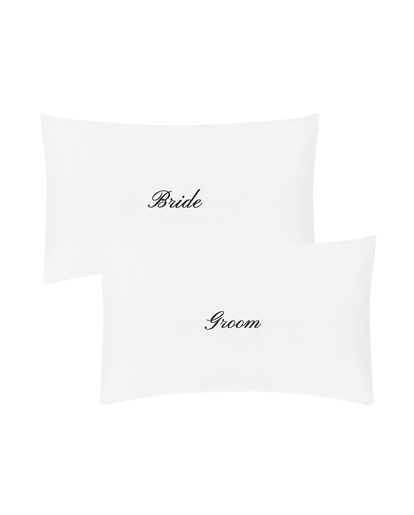 Bride & Groom Pillowcase Set