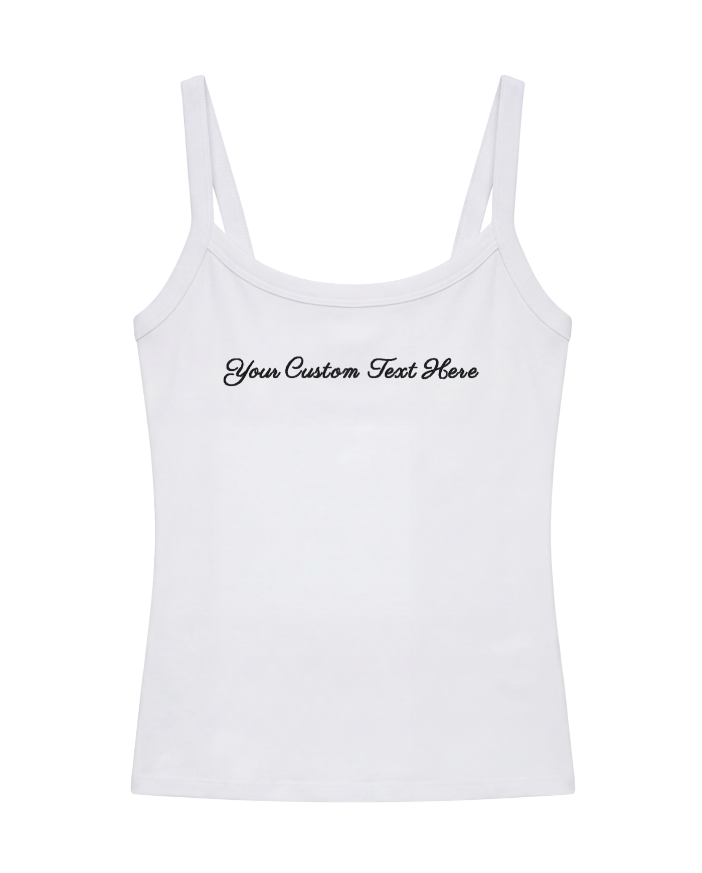 Custom Text Tank Top