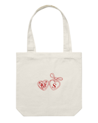 Custom Dog Locket Tote Bag