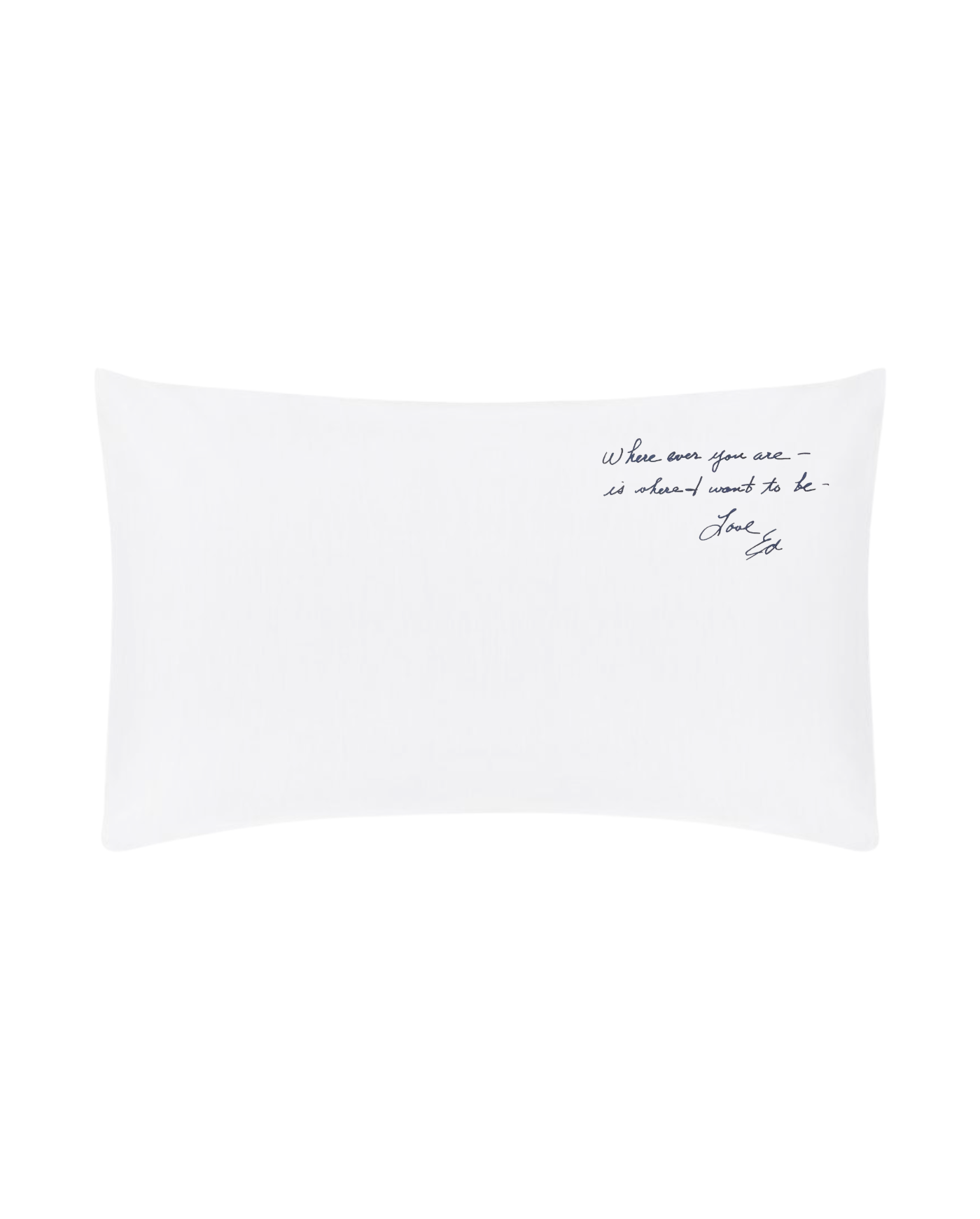 Custom Handwriting Pillow