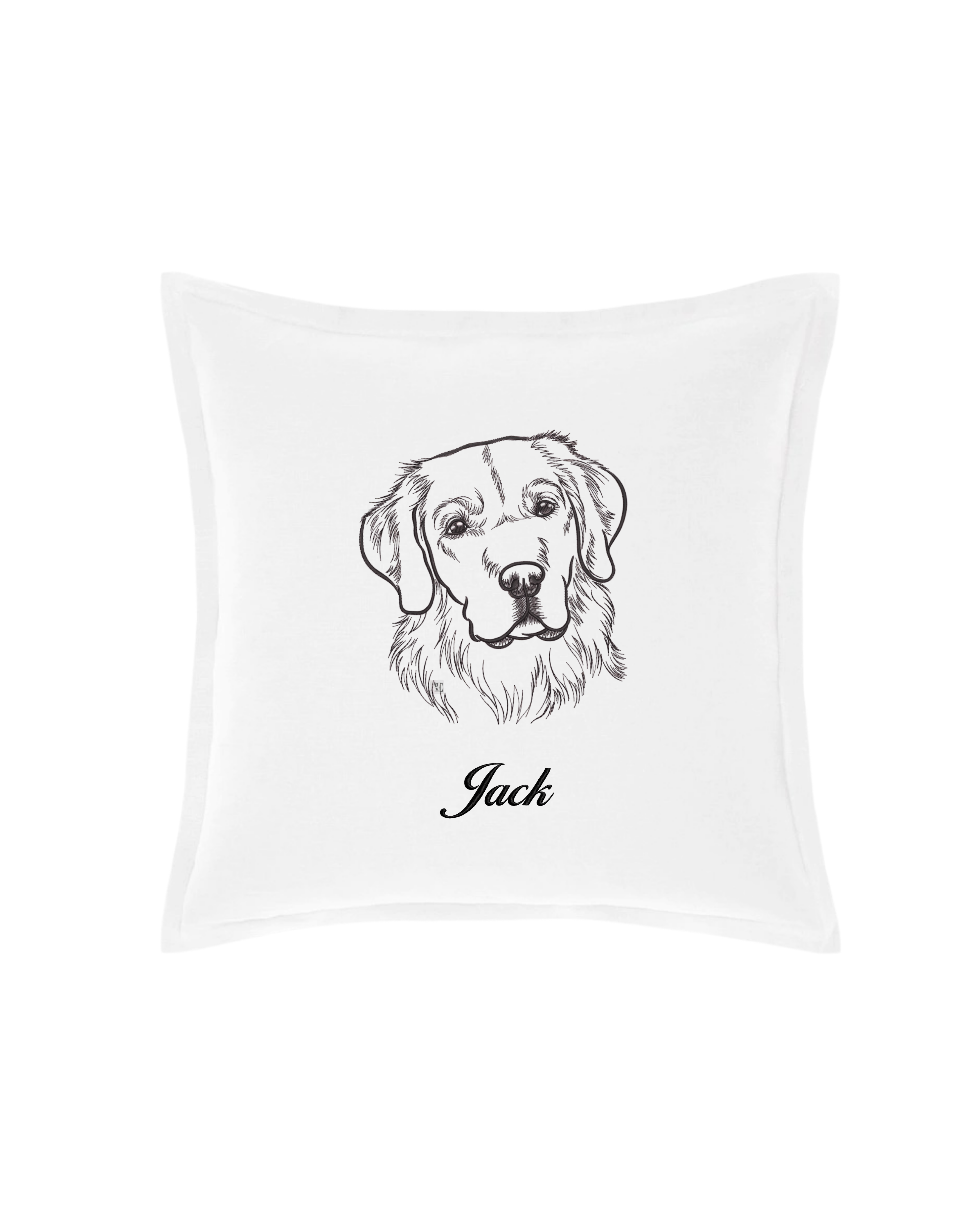 Custom Pet Portrait Pillow