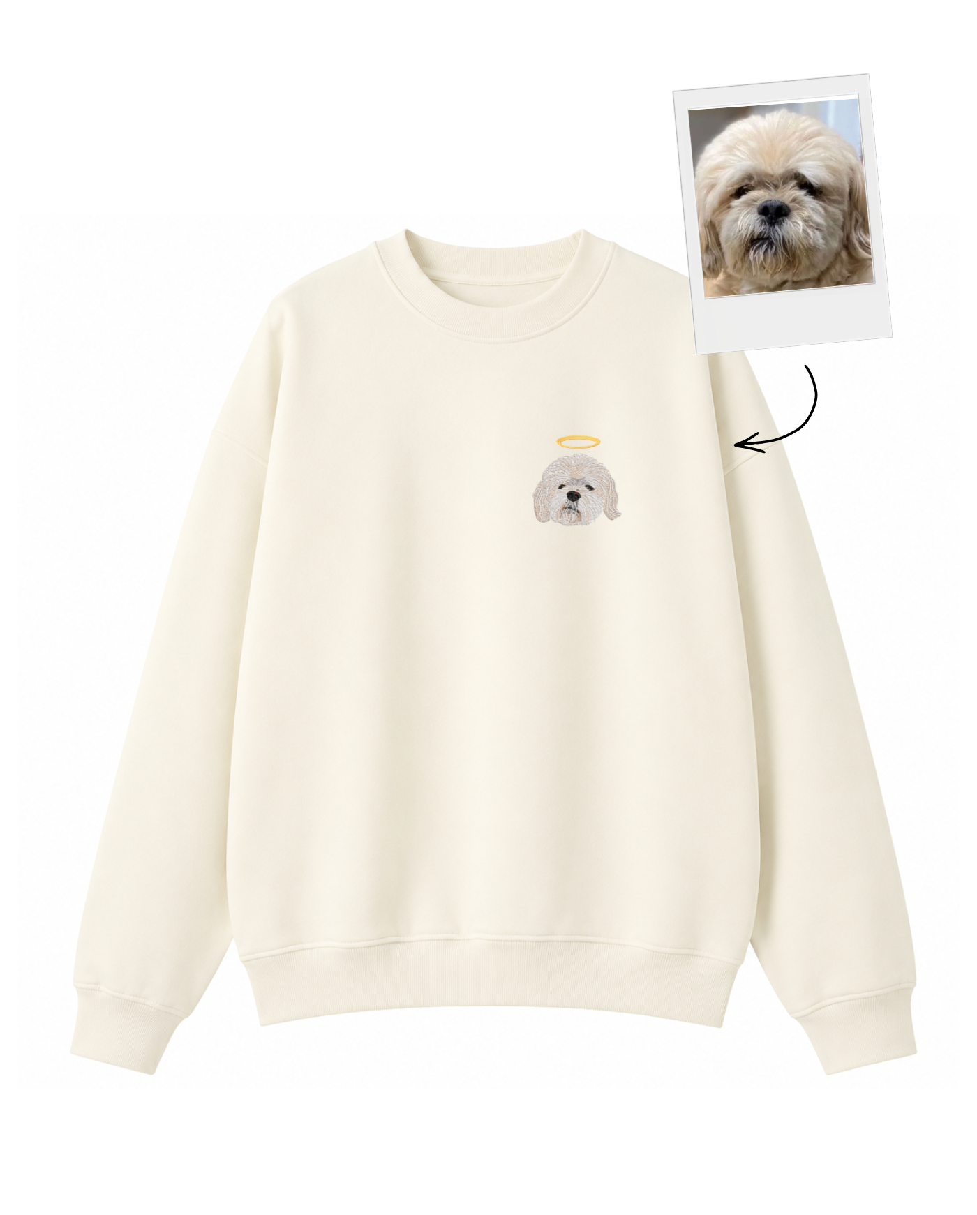 Custom Detailed Pet Memorial Halo Jumper
