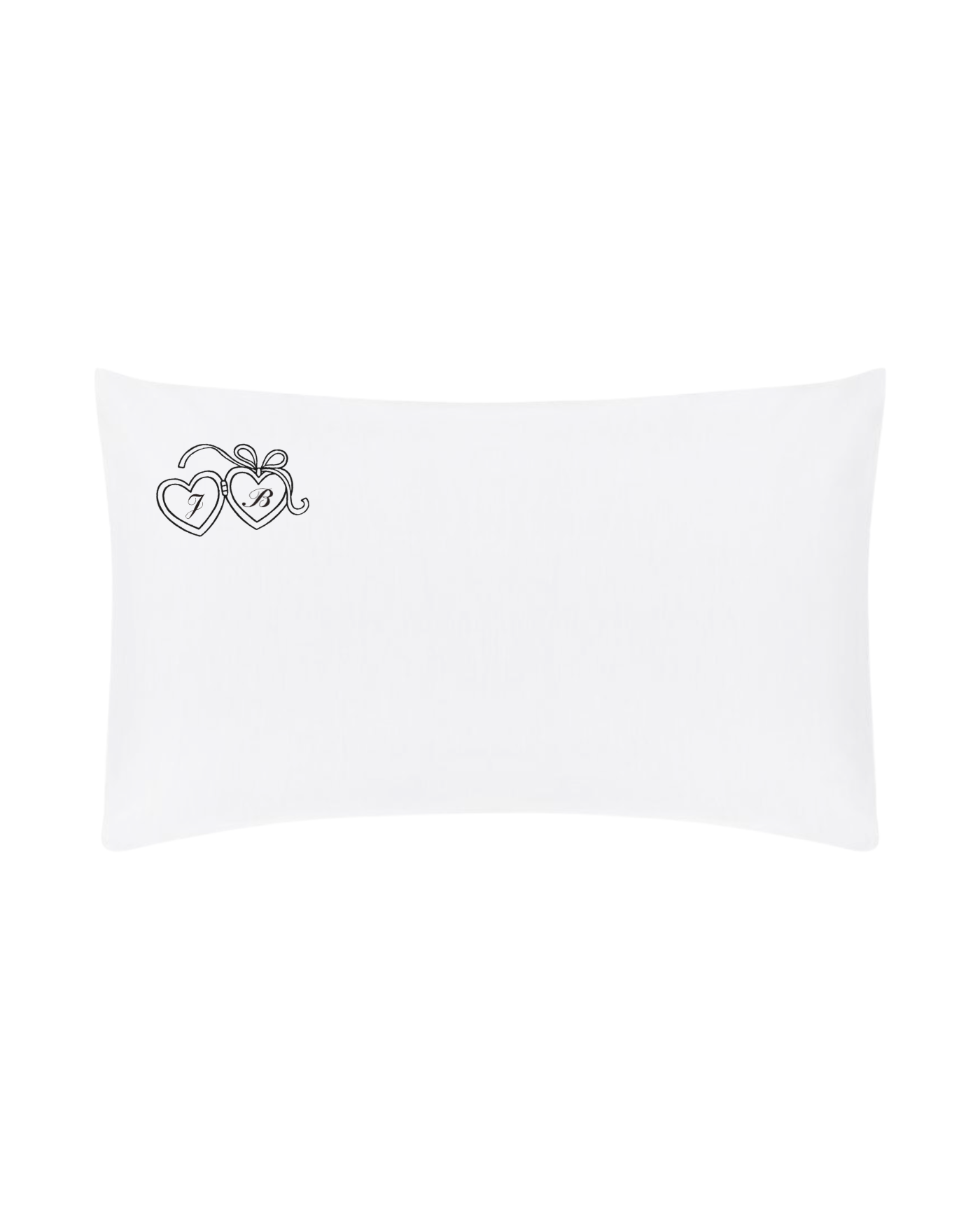 Custom Locket Initials Pillowcase