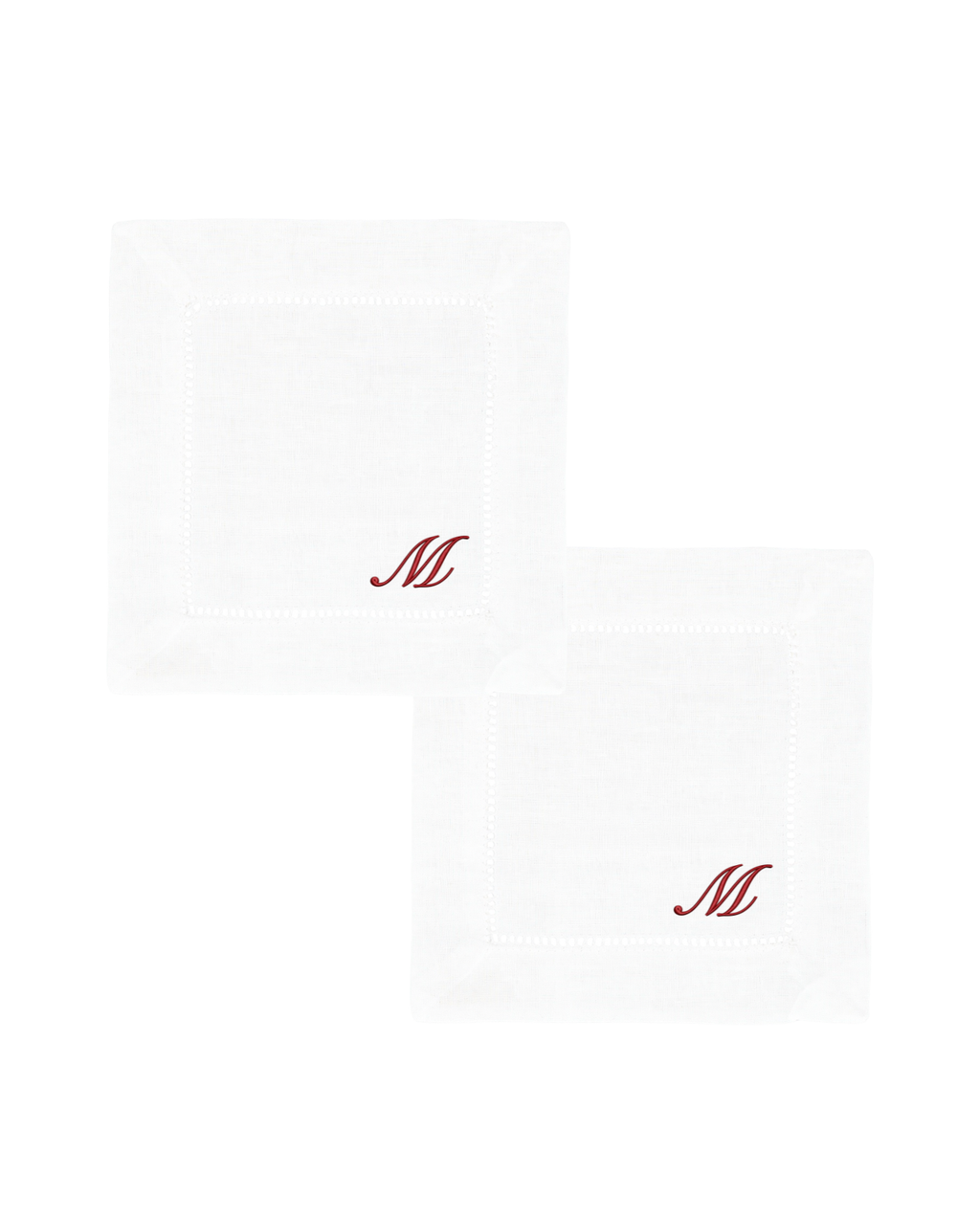 Custom Initials Napkins / Drink Napkins