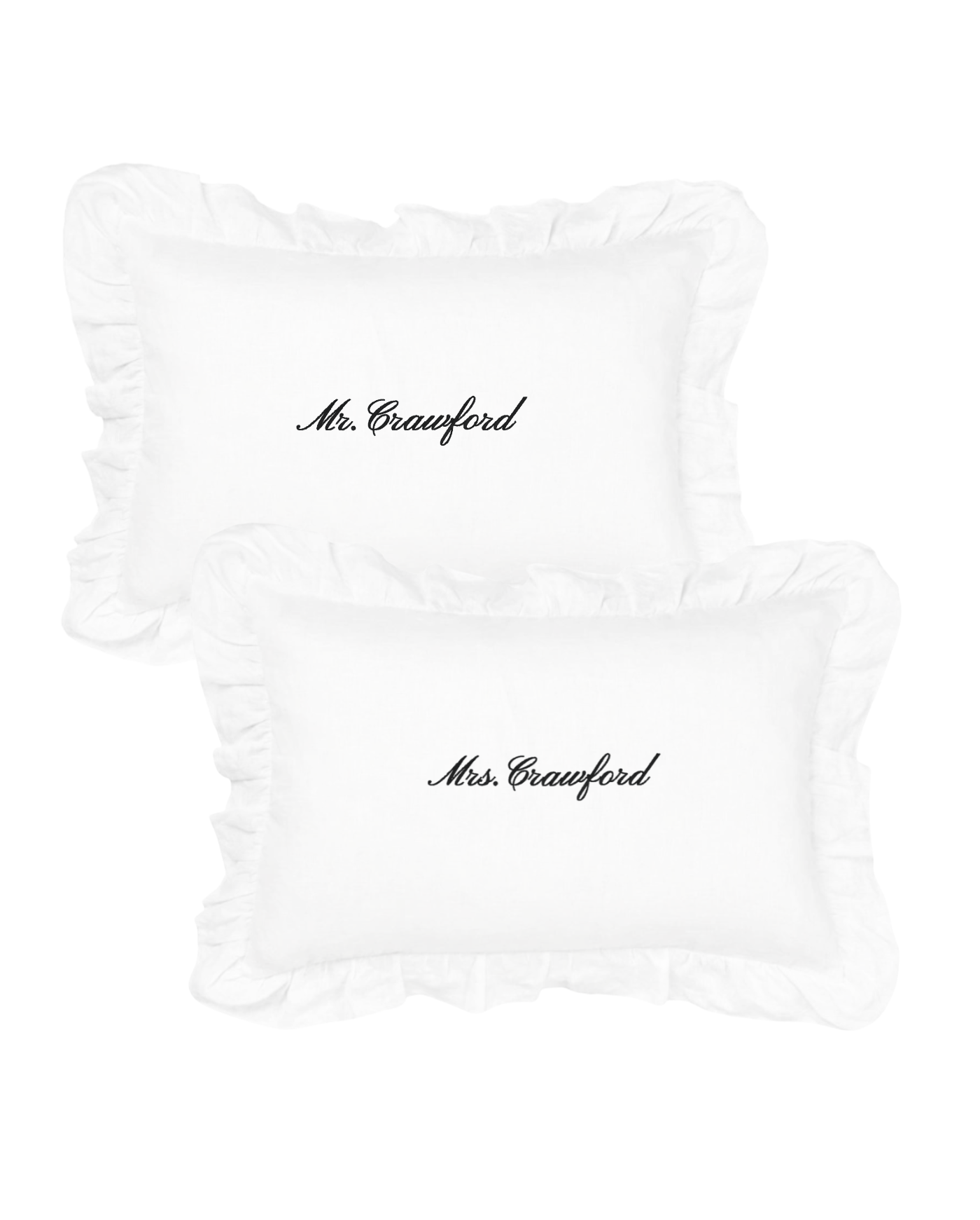 Mr & Mrs Pillowcase Set