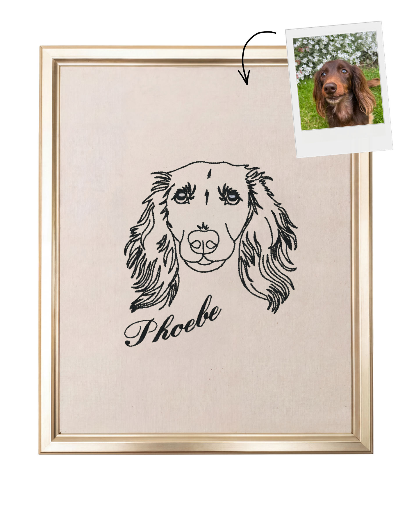 Custom Outline Pet Art