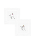 Poodle Champagne Napkins / Drink Napkins