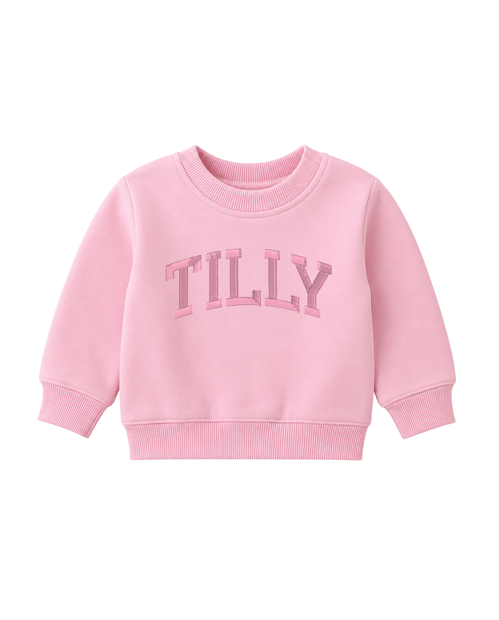 Custom Kids Two-Toned Crewneck